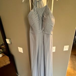 Azazie Ginger Dusty Blue